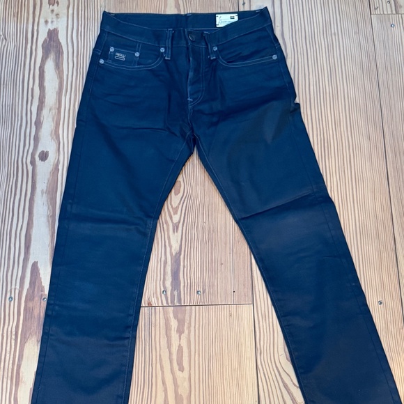 G-STAR 3301 Men's Skinny Jeans Dark Blue - Picture 1 of 5